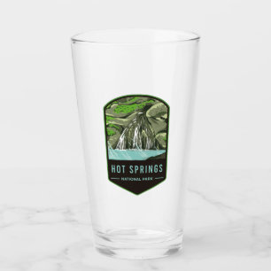 Nationalpark Hot Springs Glas