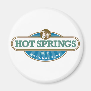 Nationalpark Hot Springs Magnet