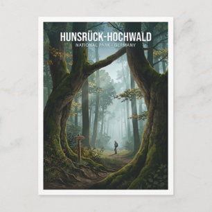 Nationalpark Hunsrück-Hochwald, Deutschland Reise Postkarte