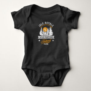Nationalpark Isle Royale Baby Strampler