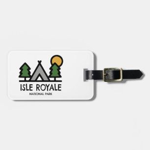 Nationalpark Isle Royale Gepäckanhänger