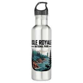 Nationalpark Isle Royale Landschaftlich Wilderness Edelstahlflasche