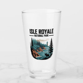 Nationalpark Isle Royale Landschaftlich Wilderness Glas