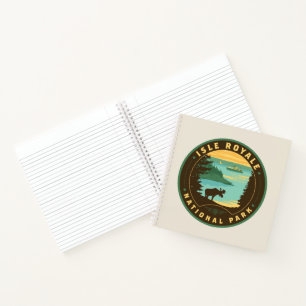 Nationalpark Isle Royale Notizbuch