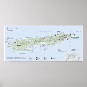 Nationalpark Isle Royale Poster