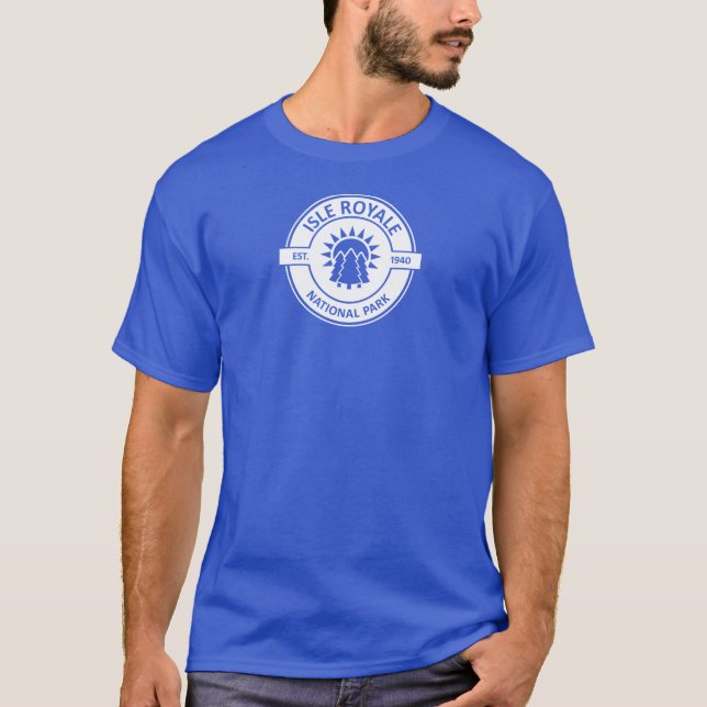 Nationalpark Isle Royale T-Shirt (Vorderseite)