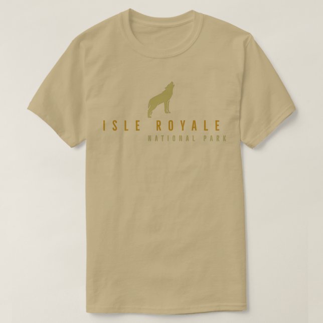Nationalpark Isle Royale T-Shirt (Design vorne)