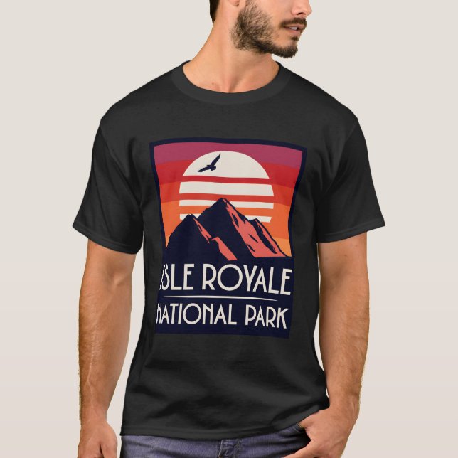 Nationalpark Isle Royale T-Shirt (Vorderseite)