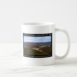 Nationalpark Jubiläum Hot Springs Herbst Aussicht Kaffeetasse