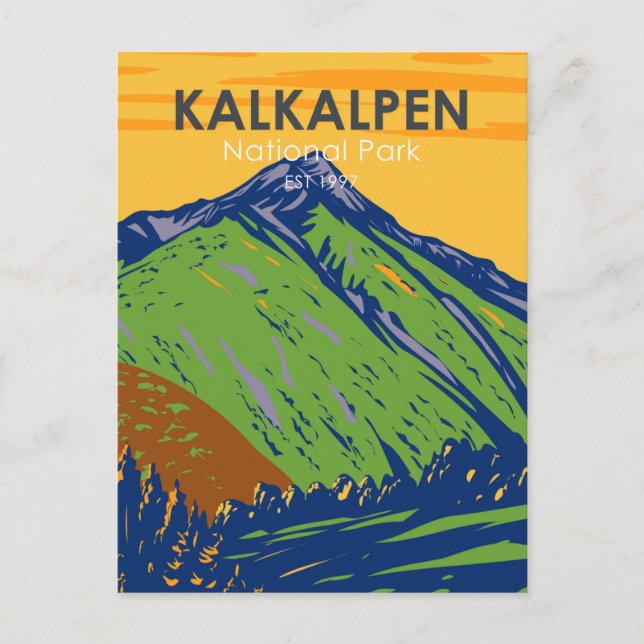 Nationalpark Kalkalpen Vintag Österreich Postkarte (Vorderseite)