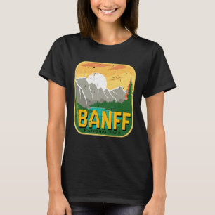Nationalpark Kanada Alberta Banff Camping Mountai T-Shirt