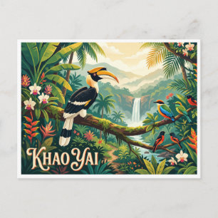 Nationalpark Khao Yai Pak Chong Thailand Postkarte
