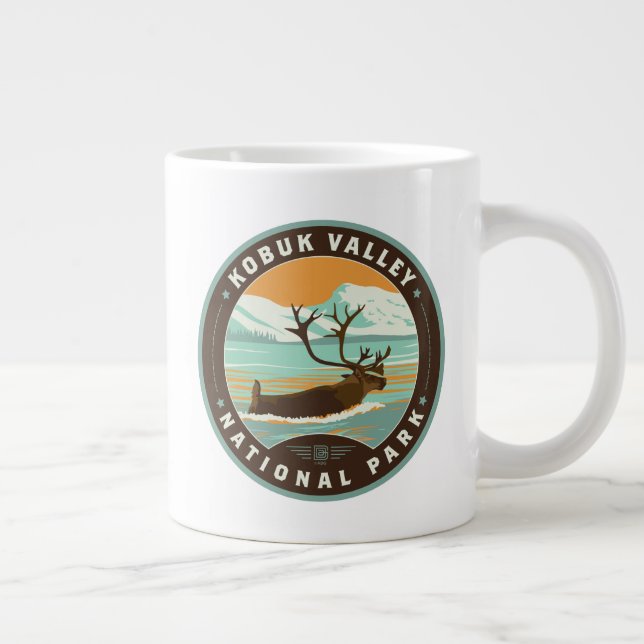 Nationalpark Kobuk Jumbo-Tasse (Rechts)