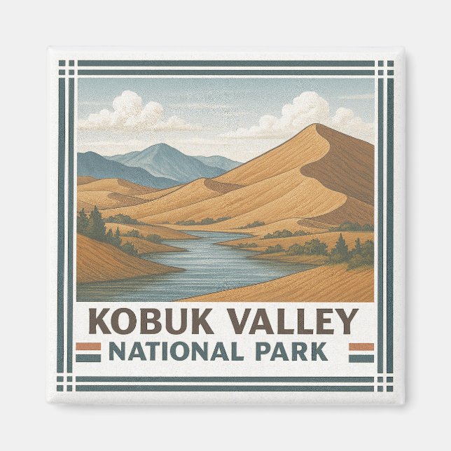 Nationalpark Kobuk Magnet (Vorne)