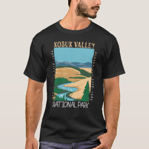 Nationalpark Kobuk Tal Alaska Retro erschüttert T-Shirt