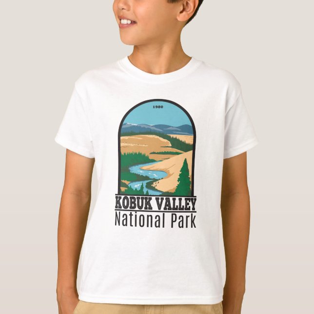 Nationalpark Kobuk Tal Alaska Vintager T - Shirt (Vorderseite)