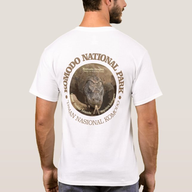 Nationalpark Komodo T-Shirt (Rückseite)