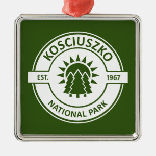 Nationalpark Kosciuszko Ornament Aus Metall