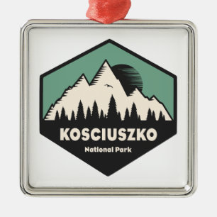 Nationalpark Kosciuszko Ornament Aus Metall