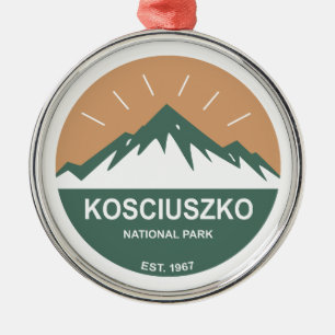 Nationalpark Kosciuszko Ornament Aus Metall