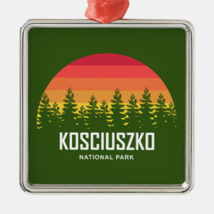 Nationalpark Kosciuszko Ornament Aus Metall
