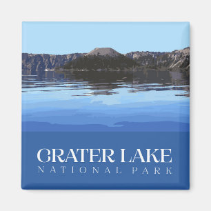 Nationalpark Krater Lake Magnet