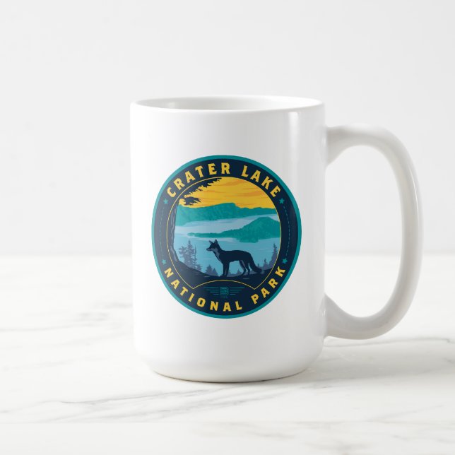 Nationalpark Krater See Kaffeetasse (Rechts)