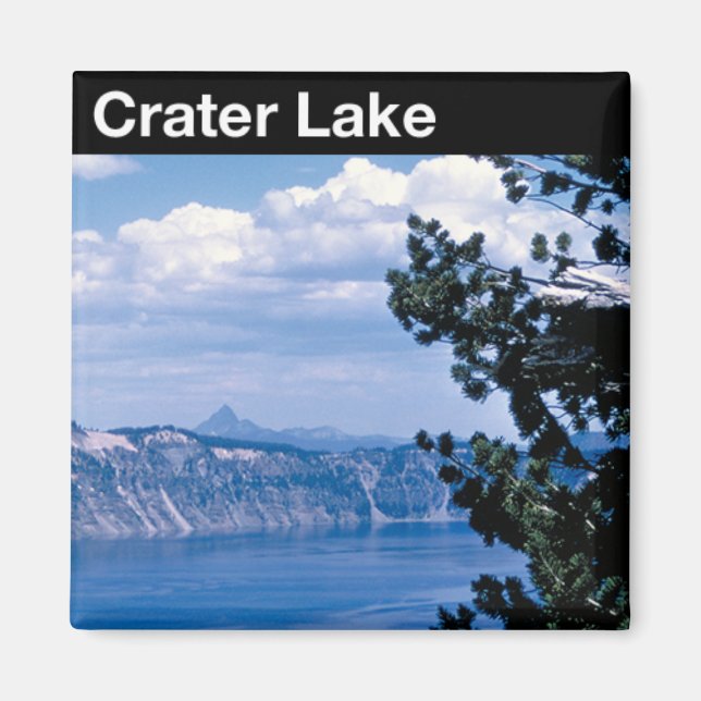 Nationalpark Krater See Magnet (Vorne)