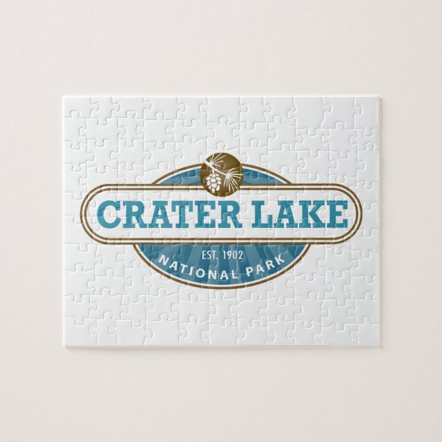 Nationalpark Krater See Puzzle (Horizontal)