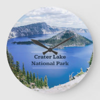 Nationalpark Krater See Uhr