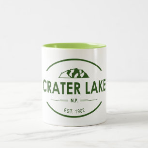 Nationalpark Krater See Zweifarbige Tasse