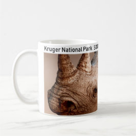 Nationalpark Krüger Rhino Kaffeetasse