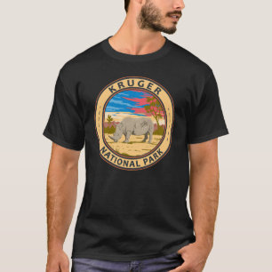 Nationalpark Kruger Rhinoceros T-Shirt