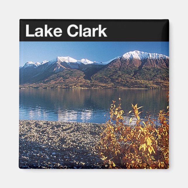 Nationalpark Lake Clark Magnet (Vorne)