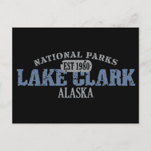 Nationalpark Lake Clark Postkarte