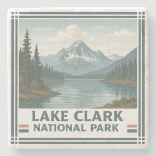 Nationalpark Lake Clark Steinuntersetzer