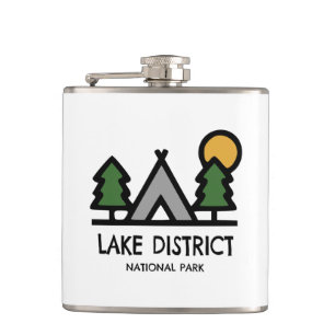 Nationalpark Lake District Flachmann