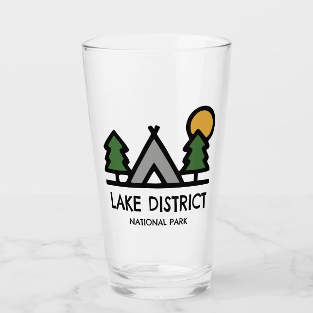 Nationalpark Lake District Glas (Vorderseite)