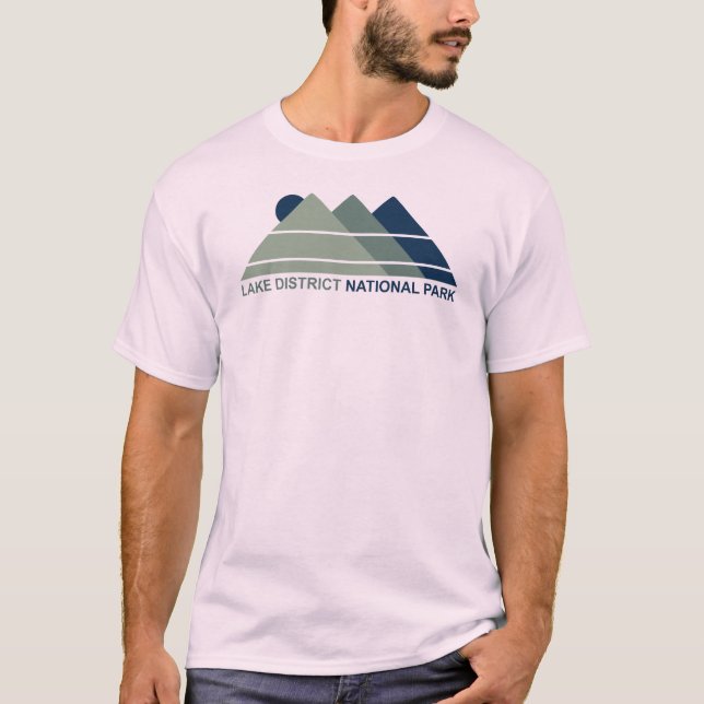 Nationalpark Lake District T-Shirt (Vorderseite)