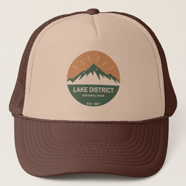 Nationalpark Lake District Truckerkappe (Vorderseite)