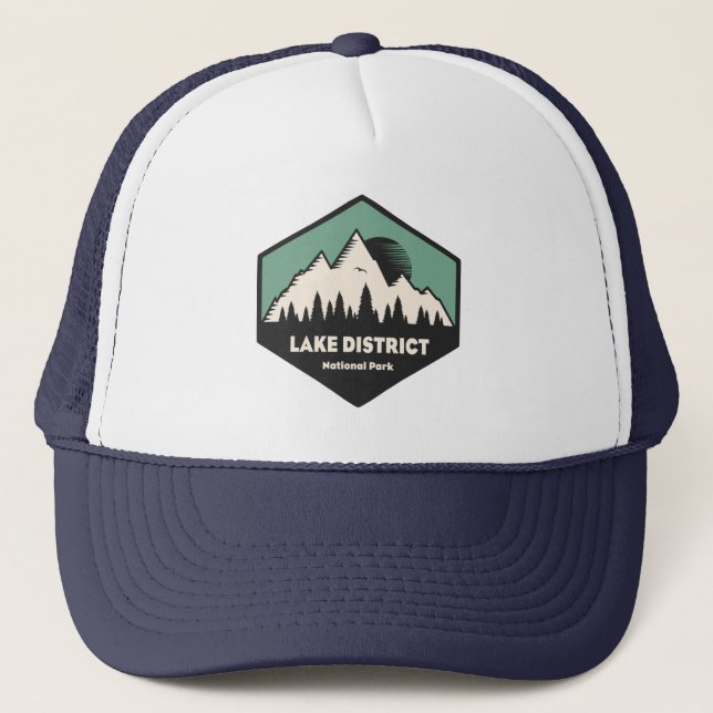 Nationalpark Lake District Truckerkappe (Vorderseite)