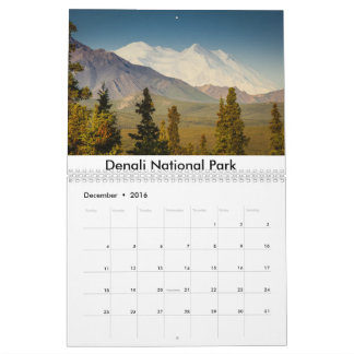 Nationalpark-Landschaften Kalender