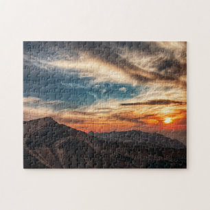 Nationalpark Landschaftliche Berge Sunset Utah Puzzle