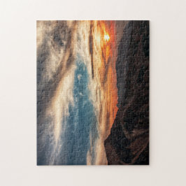 Nationalpark Landschaftliche Berge Sunset Utah Puzzle