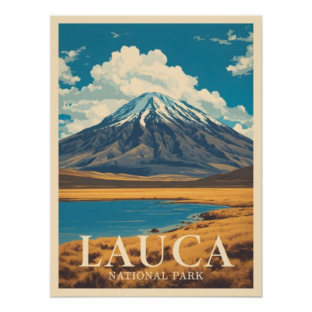 Nationalpark Lauca - Chile Poster (Vorderseite)