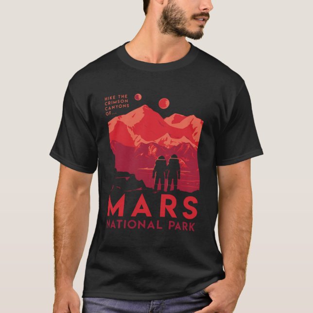 Nationalpark Mars T-Shirt (Vorderseite)