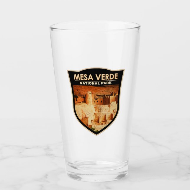 Nationalpark Mesa Verde Abzeichen Glas (Vorderseite)