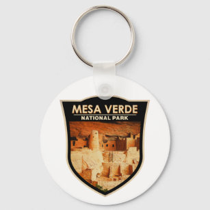 Nationalpark Mesa Verde Abzeichen Schlüsselanhänger
