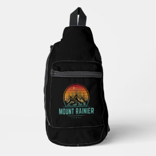 Nationalpark Mount Rainier Crossbody Bag