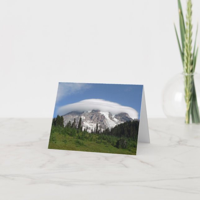 Nationalpark Mount Rainier Karte (Vorderseite)